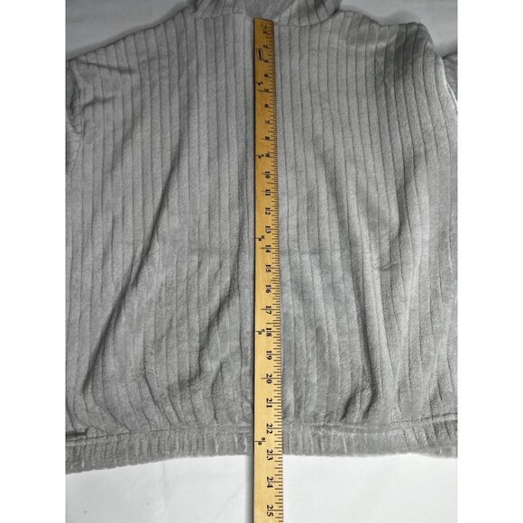 Life Rocks XL Gray Hooded Zip-Up Jacket With Headband Accessory - Picture 15 of 15